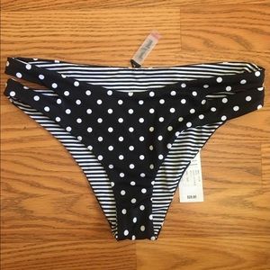 PacSun Reversible Bikini Bottoms Size Small Viola